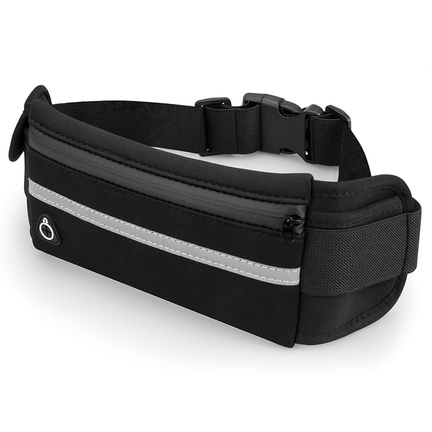 Velocity Water-Resistant Sports Running Belt and Fanny Pack for Outdoo