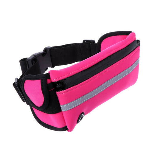 Velocity Water-Resistant Sports Running Belt and Fanny Pack for Outdoo