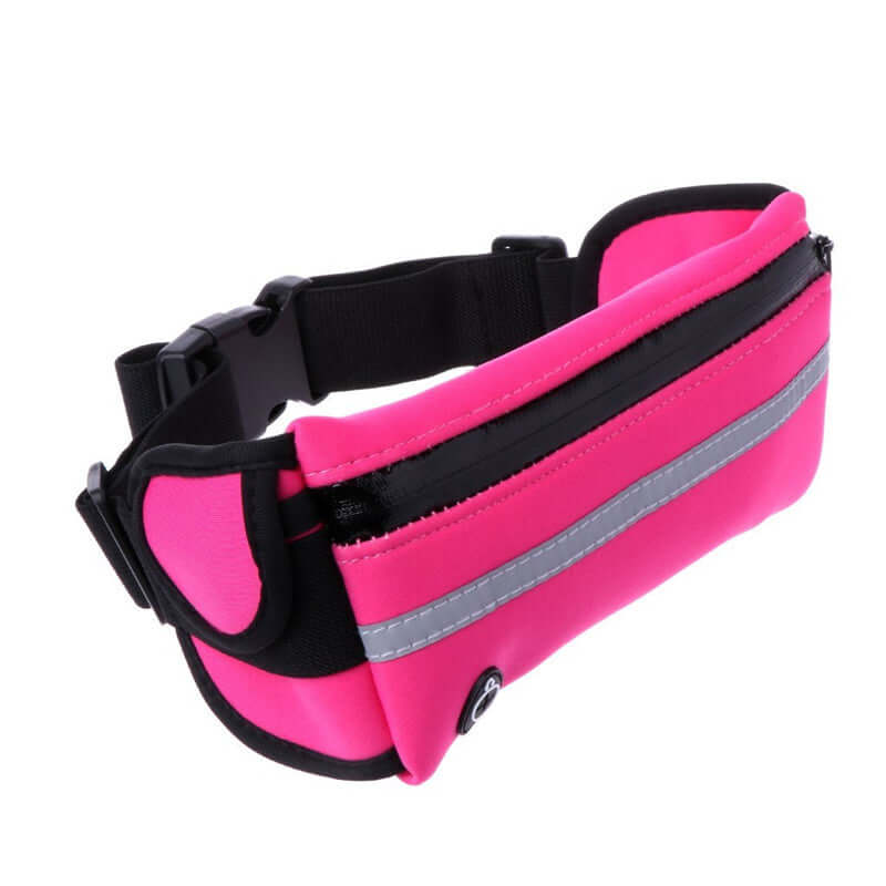 Velocity Water-Resistant Sports Running Belt and Fanny Pack for Outdoo