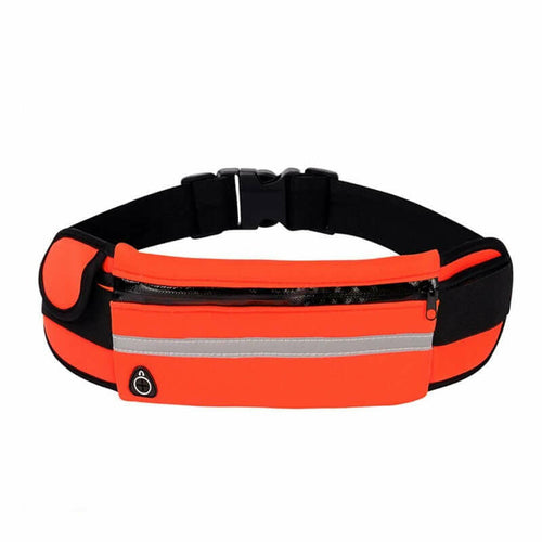 Velocity Water-Resistant Sports Running Belt and Fanny Pack for Outdoo