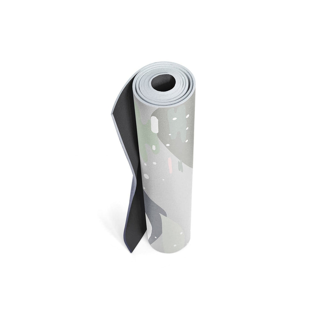 Travel Yoga Mat — Foldable, Lightweight, Non-Slip Pebble Trekk