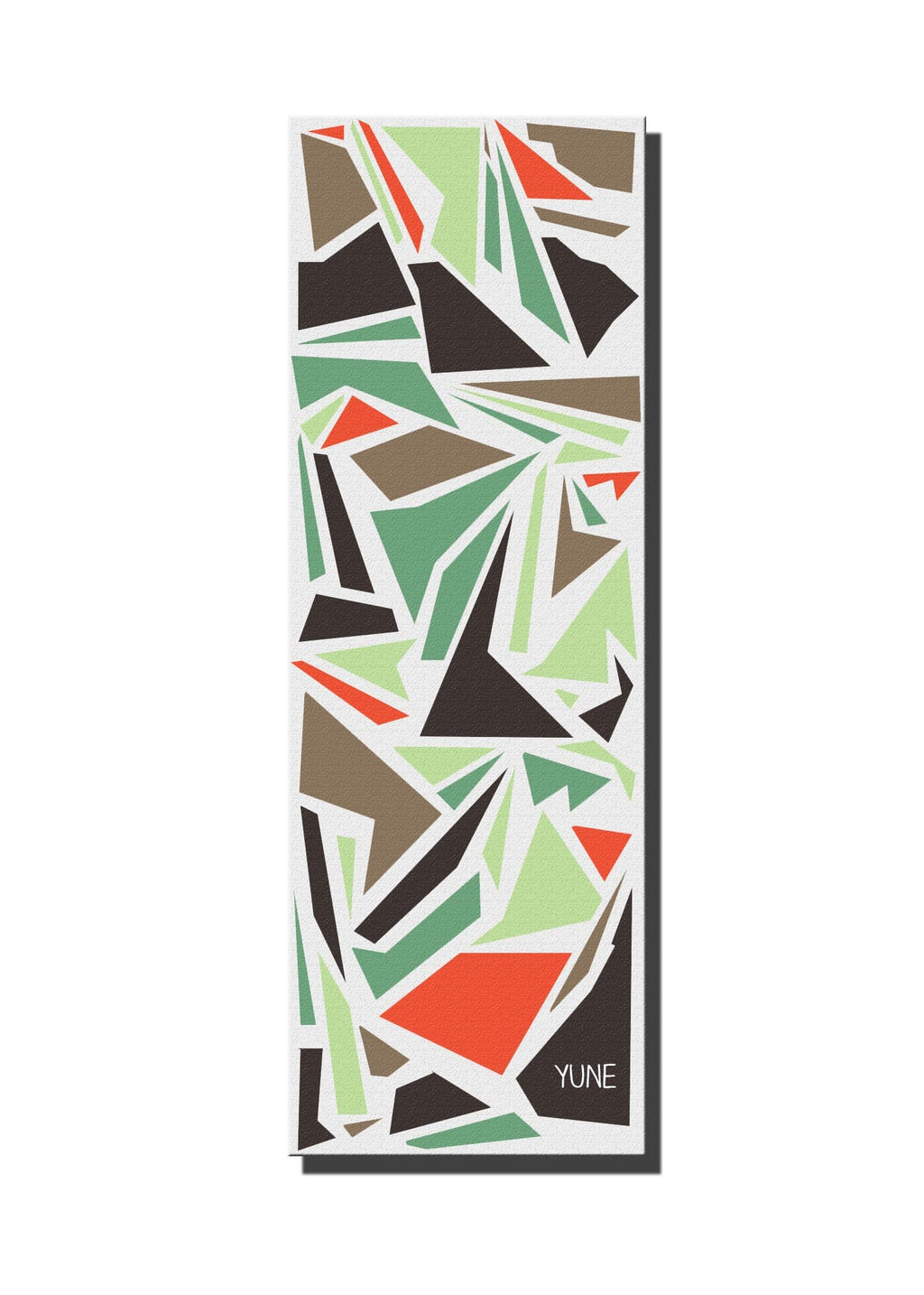 Premium Yoga Mat — Tropical Floral, Non-Slip, Extra Cushion