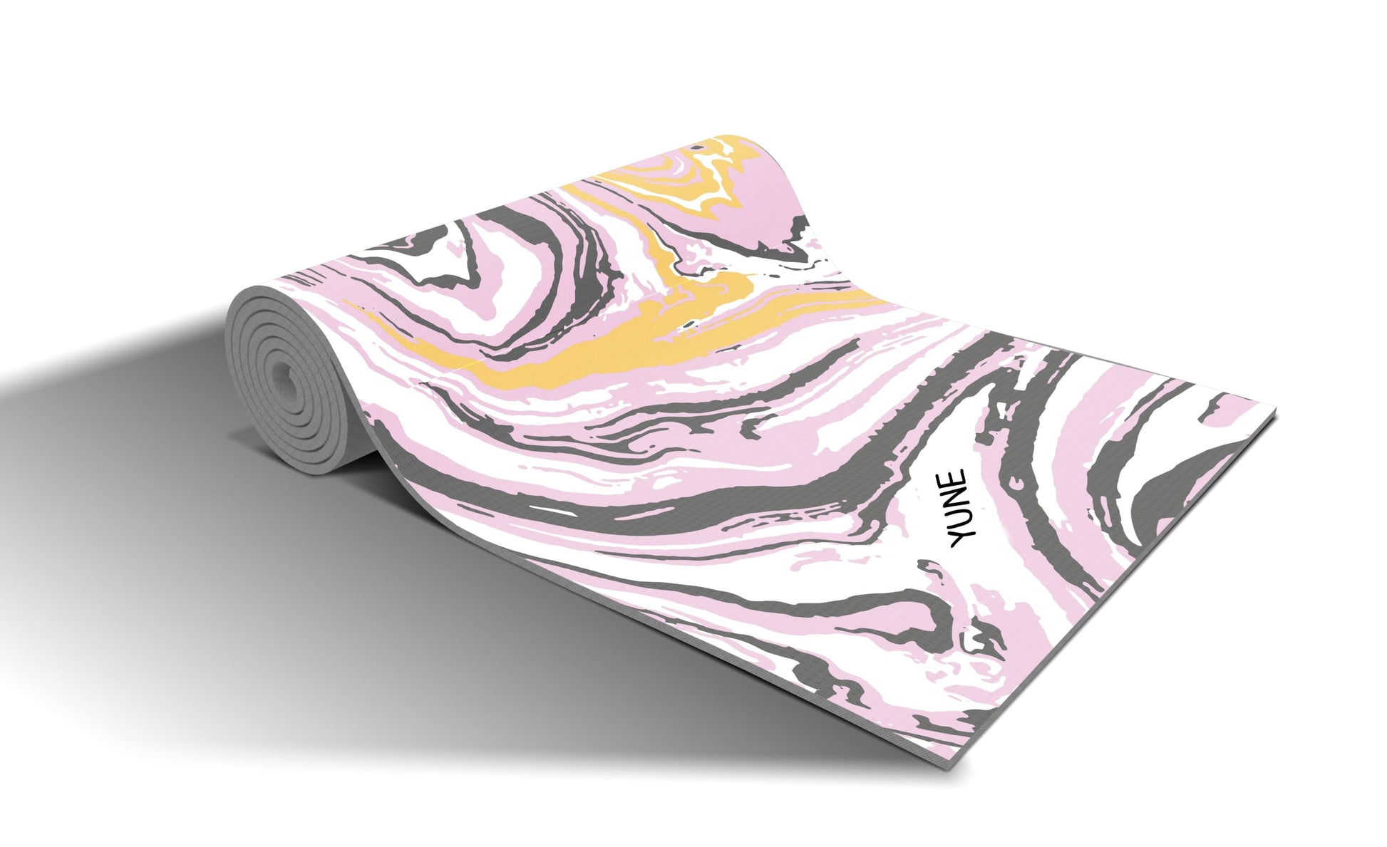 Yoga Mat | 6mm Thick | Marble | Non-Slip | Eco Friendly | Yune Yoga |