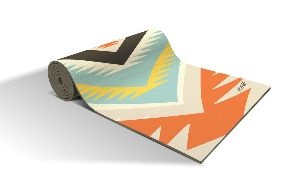 Premium Yoga Mat — Pearl White, Non-Slip, Extra Cushion