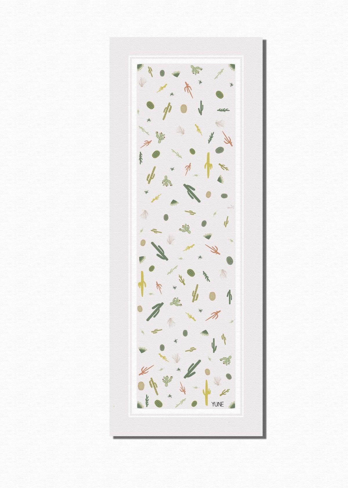 Yoga Mat | 6mm Thick | White | Non-Slip | Eco Friendly | Yune Yoga |