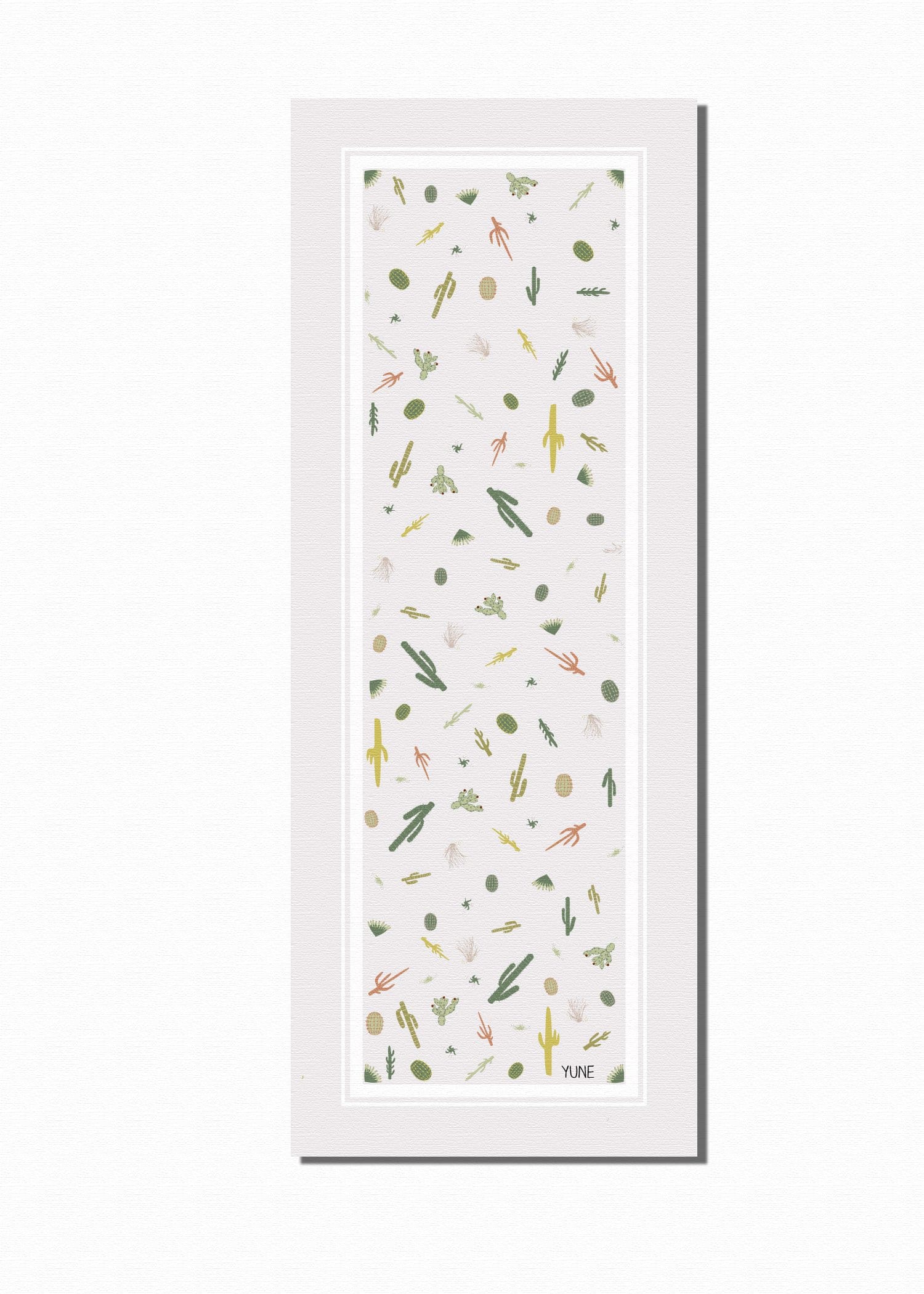 Yoga Mat | 6mm Thick | White | Non-Slip | Eco Friendly | Yune Yoga |