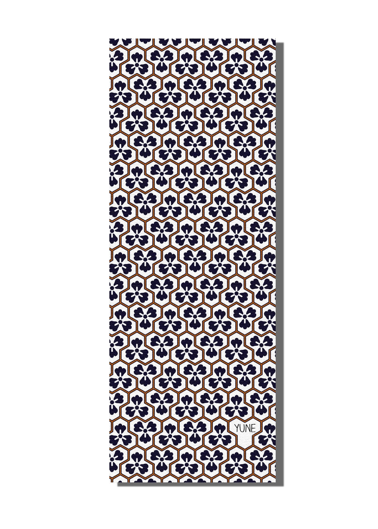 Premium Yoga Mat — Snow White, Non-Slip, Extra Cushion