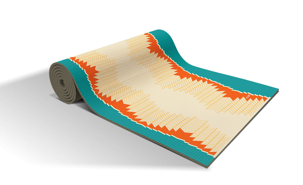 Botanical Garden Mat — Nature-Inspired for Mindful Practice