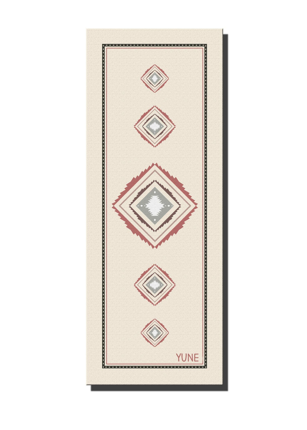 Premium Yoga Mat — Beige, Non-Slip, Extra Cushion